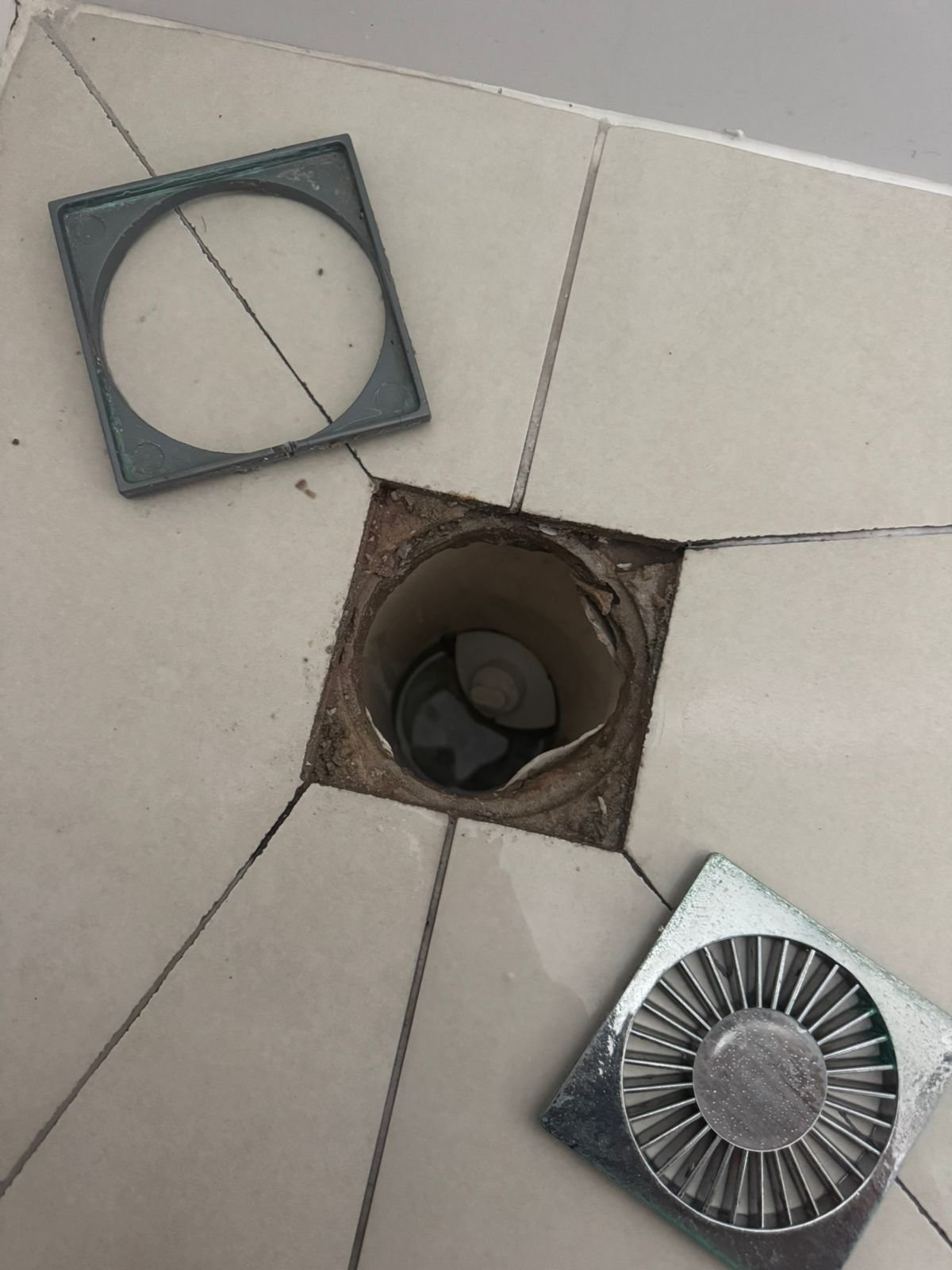 Ralo sem impermeabilização